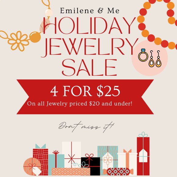 Holiday Jewelry Sale!! 4 for $25 - Picture 1 of 1